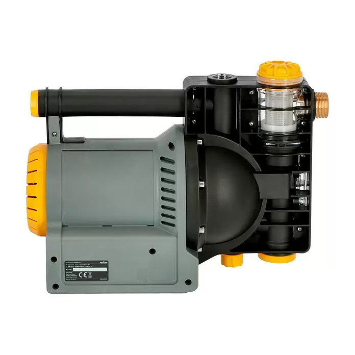 Neptun Gartenpumpe NGP-E 120 - 1.100 W, Max. Fördermenge: 4.500 l/h - Rückansicht