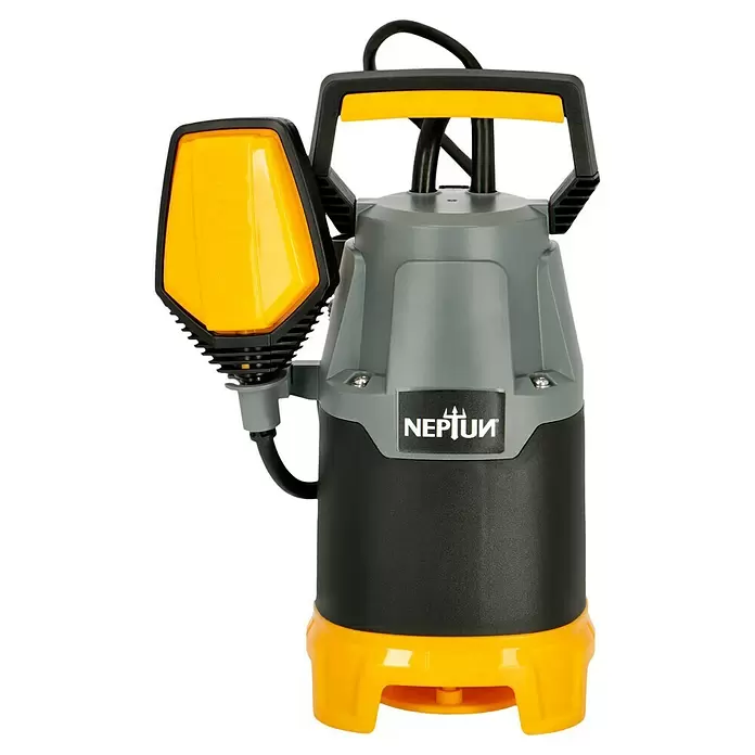 Neptun Schmutzwasserpumpe NSP-E 33 - 330 W, Max. Fördermenge: 9.500 l/h - Vorderansicht