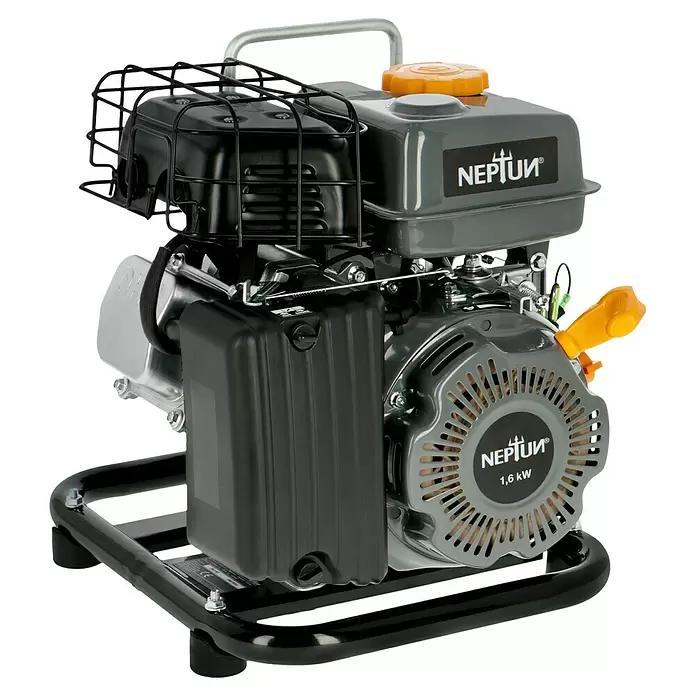 Neptun Benzinwasserpumpe NBP-E 16 - 1,6 kW, Max. Fördermenge: 14.000 l/h - Diagonale Ansicht