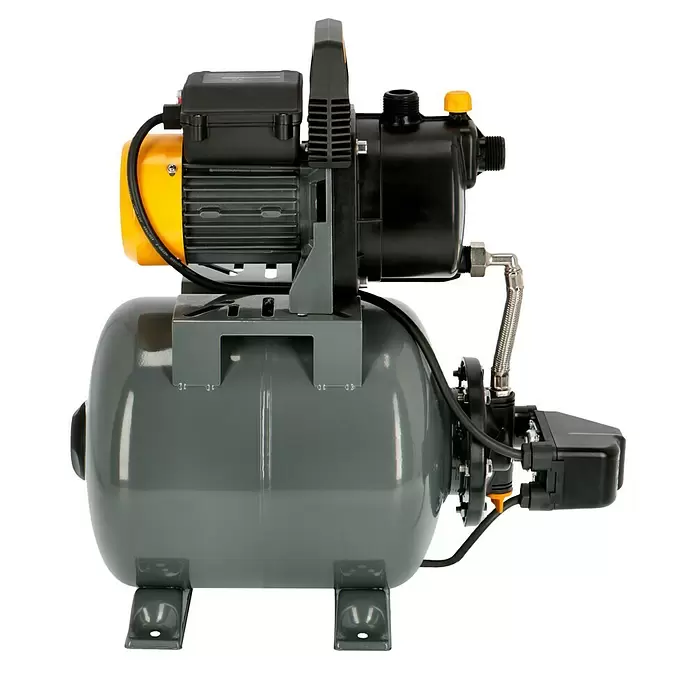 Neptun Hauswasserwerk NHW-E 68 - 650 W, Max. Fördermenge: 3.800 l/h, Max. Druck: 3,6 bar - Rückansicht