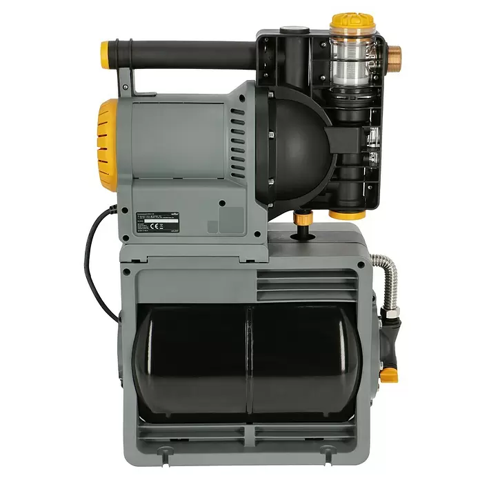 Neptun Hauswasserwerk NHW-E 120 - 1.100 W, Max. Fördermenge: 4.500 l/h, Max. Druck: 4,8 bar - Rückansicht