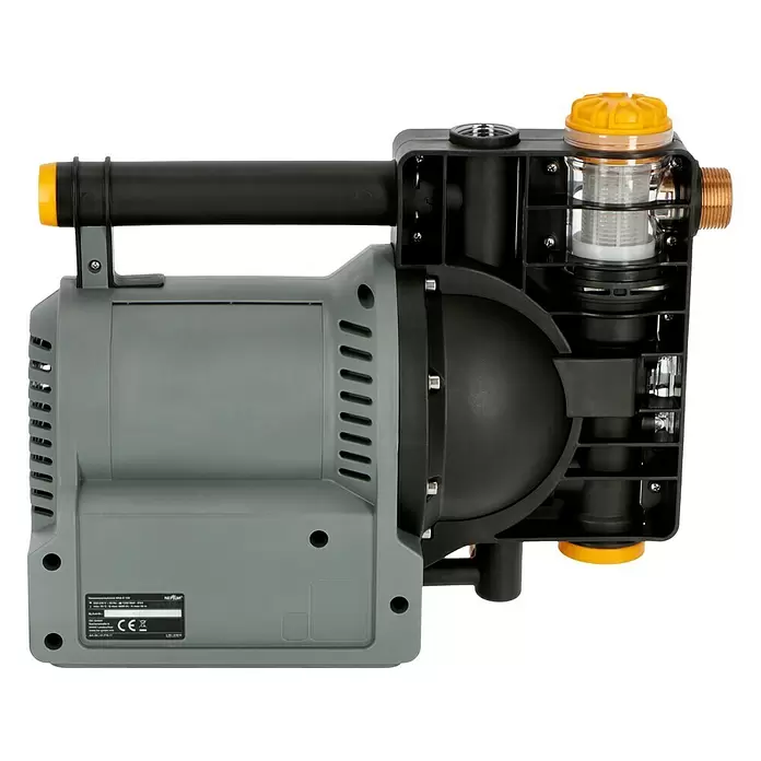 Neptun Kućna pumpa za vodu NHA-E 120 - 1.200 W, Maksimalni protok: 4.600 l/h, Maksimalni tlak: 5 bar - Pogled straga