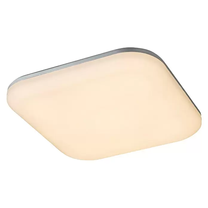 Globo LED-Außendeckenleuchte Dori - L x B x H: 33 x 33 x 5,6 cm - Ansicht von unten