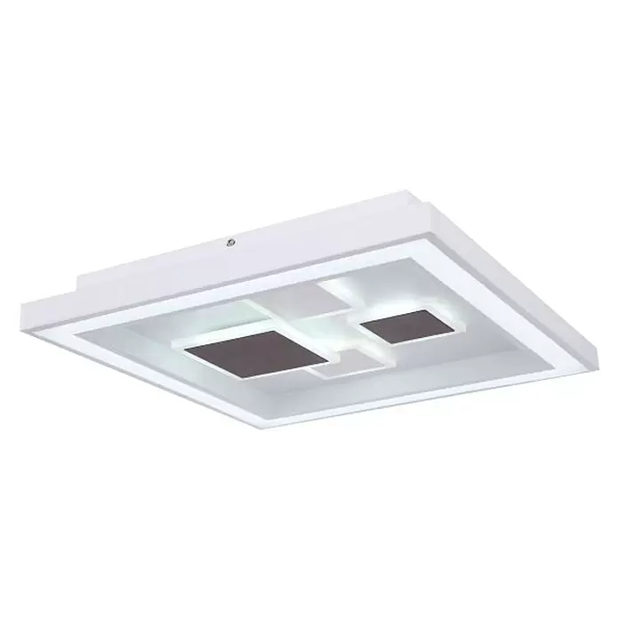 Globo LED stropna svjetiljka - 50 W, D x Š x V: 48 x 48 x 7 cm, Topla bijela - Pogled odozdo
