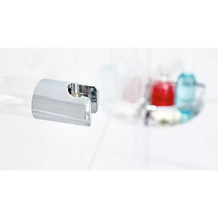 Tesa Brausehalter Spaa - Kunststoff, Chrom - Stimmungsaufnahme