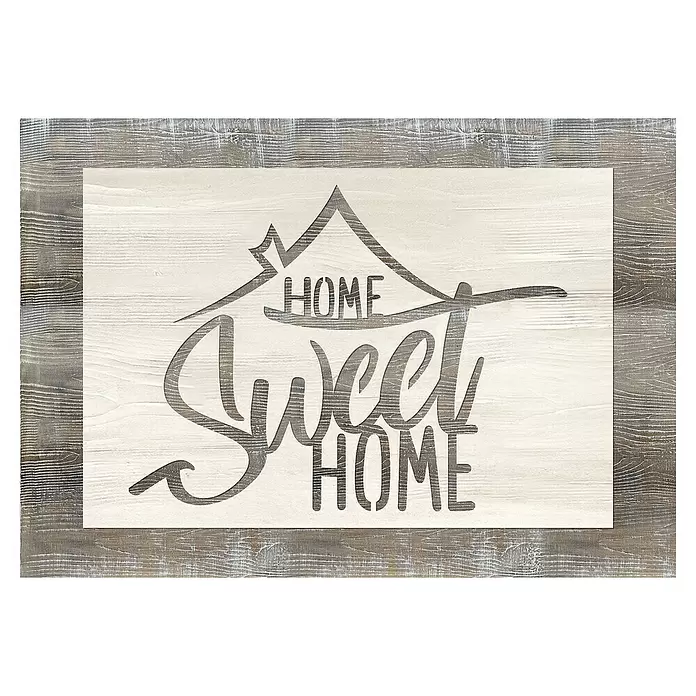Armario de contadores Home Sweet - Home, 50 x 35 cm, Beige - Vista superior