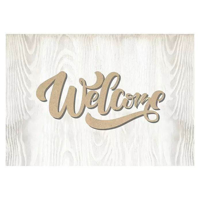 Armario de contadores Welcome - Home, 50 x 35 cm, Blanco - Vista superior