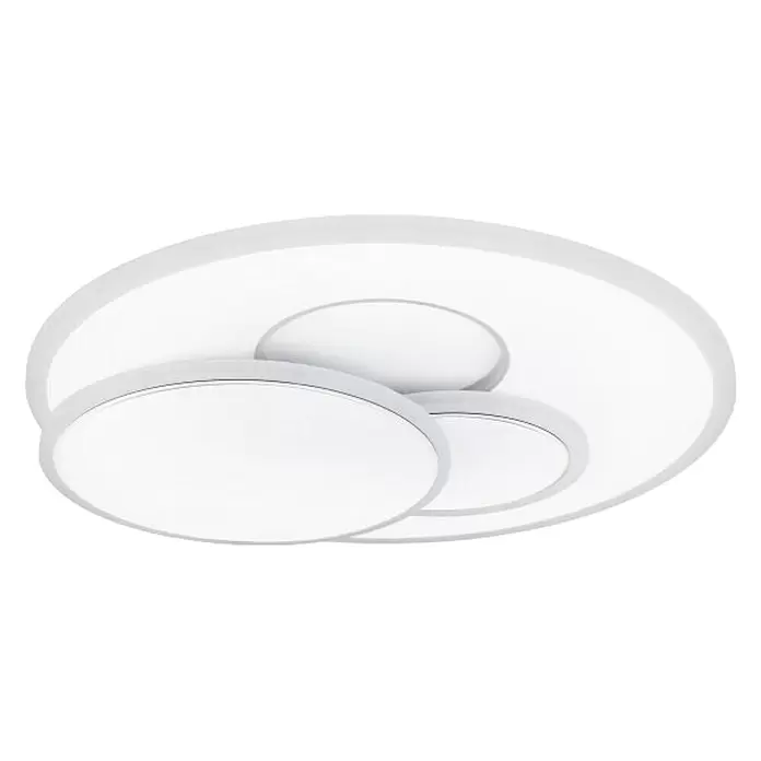Globo LED-Deckenleuchte Tarabina - 48 W, Opal/Weiß, Warmweiß - Ansicht von unten