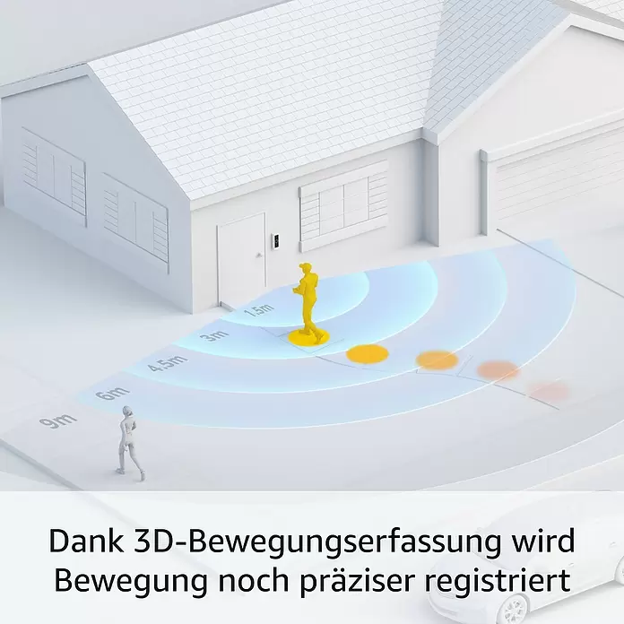 Ring Türklingel mit Kamera Video Doorbell Pro 2 - Anschlussart: Drahtgebunden, Nickel matt, 1536p HD - Skizze