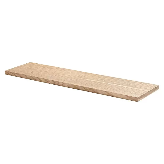 Dolle Estante flotante Lite Vintage - L x An x Es: 60 x 20 x 2 cm, Roble - Vista angular