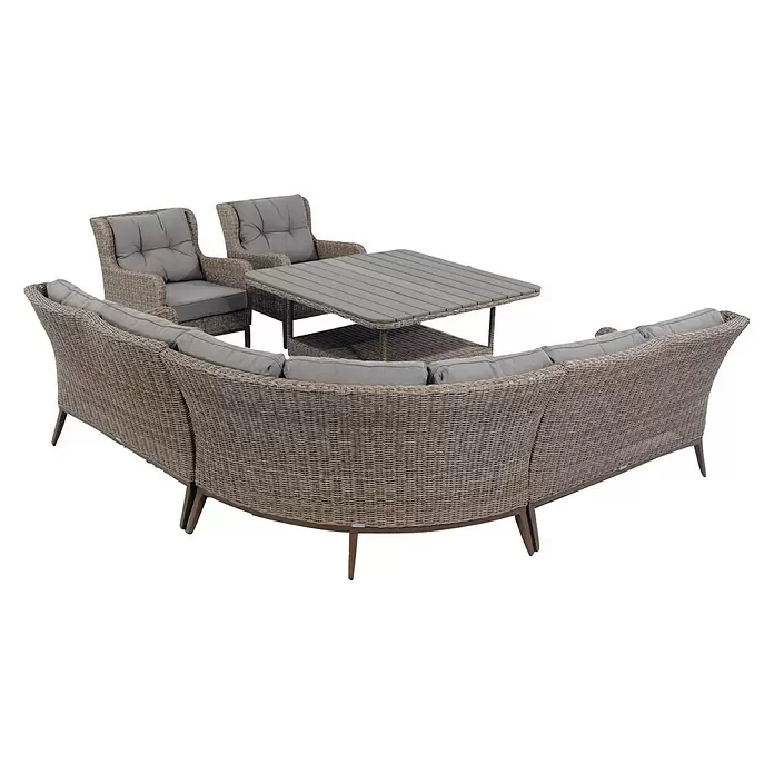 Conjunto de muebles Castello - 6 piezas, Arena - Vista angular