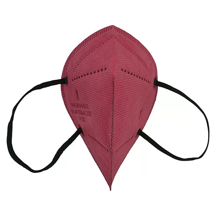 Mascarilla AIRNATECH AIR-E013® - FFP2, 5 ud., Granate - Vista frontal