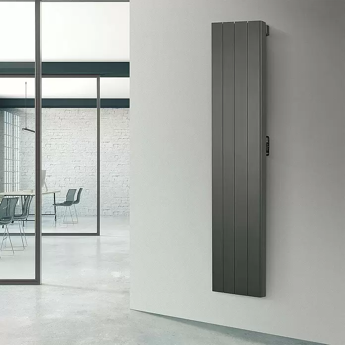 Rointe Radiador eléctrico digital Palaos - 2.000 W, Negro, 110 x 476 x 1.800 mm - Foto ambiente