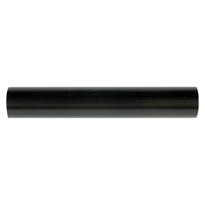 Barra para cortinas Basic Ferro-Deco - Negro, Largo: 120 cm, Diámetro: 16 mm - Vista frontal