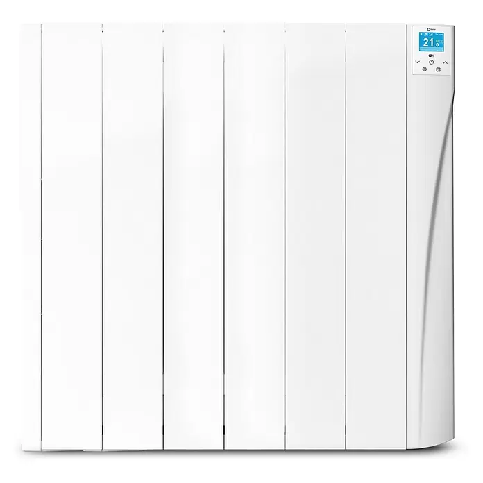 Rointe Emisor térmico cerámico Olympia Wifi - 1.000 W, Blanco, L x An x Al: 12 x 58,5 x 57,5 cm - Vista frontal