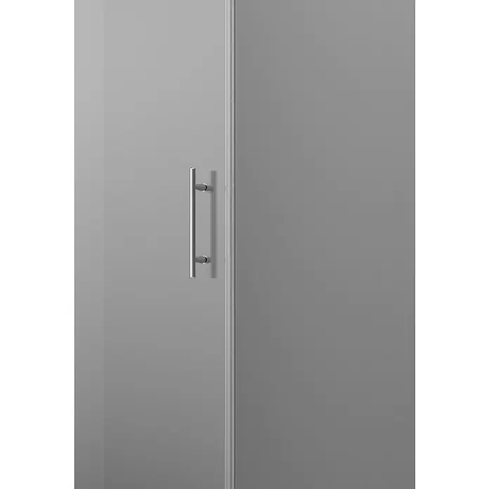 Camargue Vario Sklopiva vrata za tuširanje B54 - 100 x 195 cm, Premazano, Debljina: 6 mm, Crne boje - Detaljan prikaz