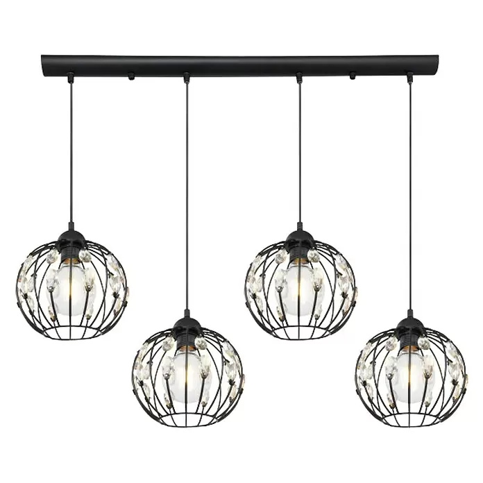 Globo Pendelleuchte Hanako - L x B x H: 80 x 20 x 120 cm - Vorderansicht