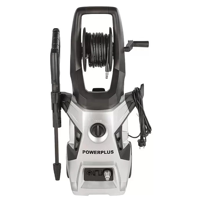 PowerPlus Hidrolimpiadora de alta presión POWXG90500 - 2.200 W, Presión máx.: 170 bar, Capacidad de bombeo: 450 l/h - Vista frontal