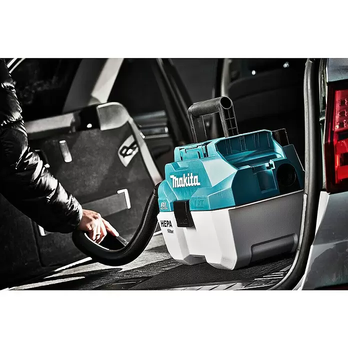 Makita Akku-Nass-Trockensauger DVC750LZX3 - 18 V, Ohne Akku - Anwendungsbeispiel