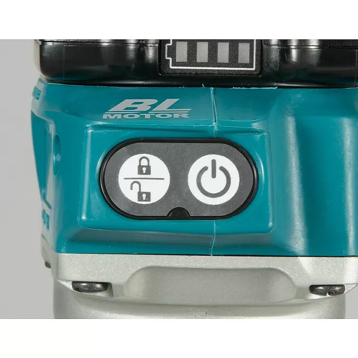 Makita Akku-Multifunktionsfräse DRT50Z - 18 V, Ohne Akku, Leerlaufdrehzahl: 10.000 U/min - 30.000 U/min - Detailaufnahme