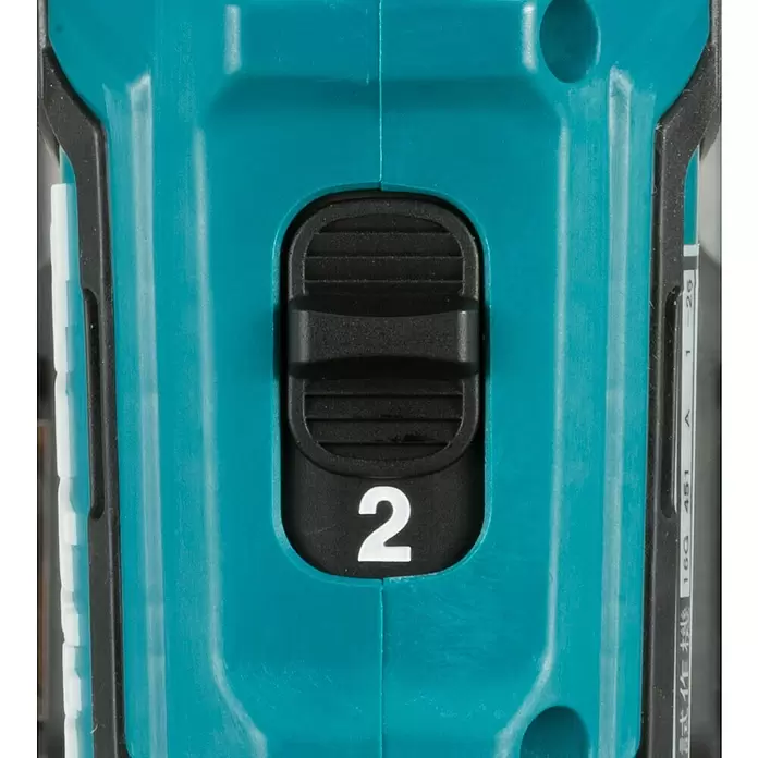 Makita Akku-Bohrschrauber DF333DZ - 12 V, Ohne Akku, Leerlaufdrehzahl: 0 U/min - 1.700 U/min - Detailaufnahme