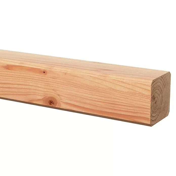 Houten paal - 270 x 6,5 x 6,5 cm, Douglasspar - Close-up