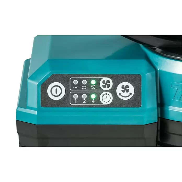 Makita Akku-Ventilator DCF203Z - 18 V, 110 - 240 V, 50/60 Hz, Ohne Akku, Luftmenge: 8,2 m³/min - Detailaufnahme