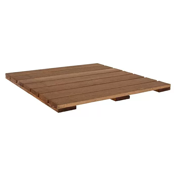 Terrastegel - 50 x 50 x 2,5 cm - Diagonaal zicht