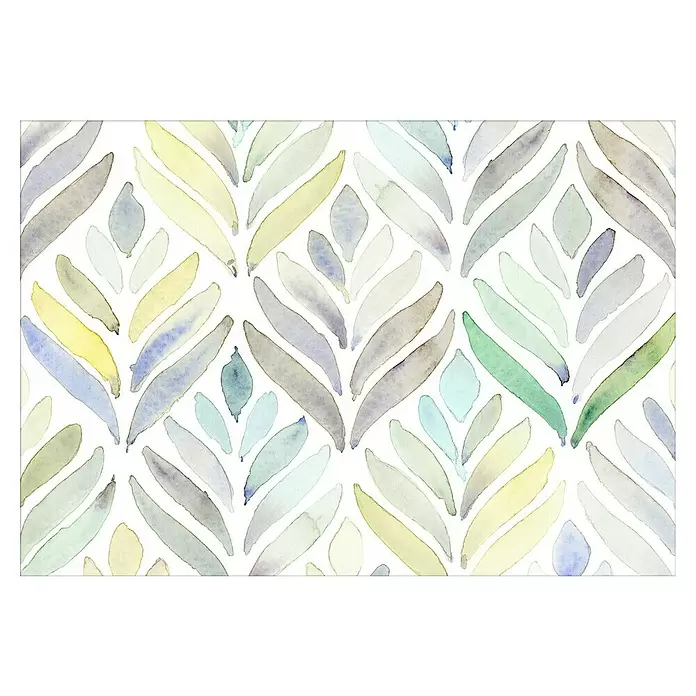 Armario de contadores Hojas degradado - Hojas, 50 x 35 cm, Multicolor - Vista superior
