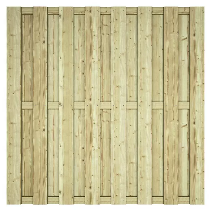 Tuinschermelement Jumbo - 180 x 180 cm, Grenen - Vooraanzicht