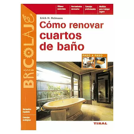 Libro Cómo renovar cuartos de baño (Número de páginas: 104)