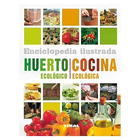 Libro de jardinería Huerto y cocina ecológica