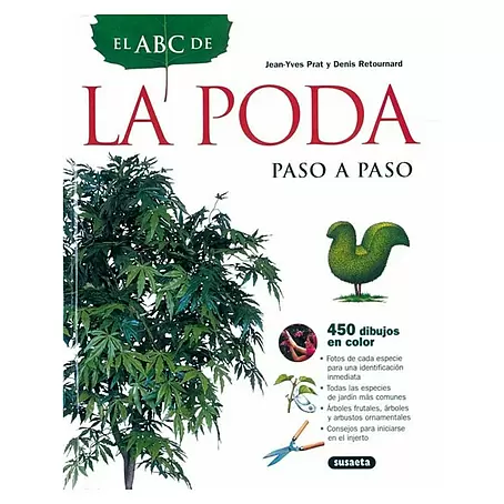 Libro de jardinería La poda: paso a paso