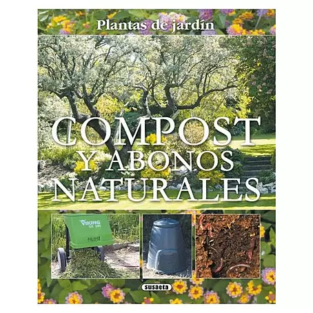 Libro de jardinería Compost y abonos naturales