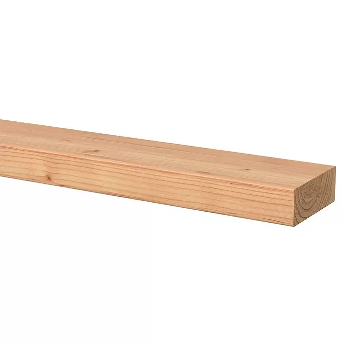 Houten paal - 240 x 7 x 4,5 cm, Douglasspar - Close-up