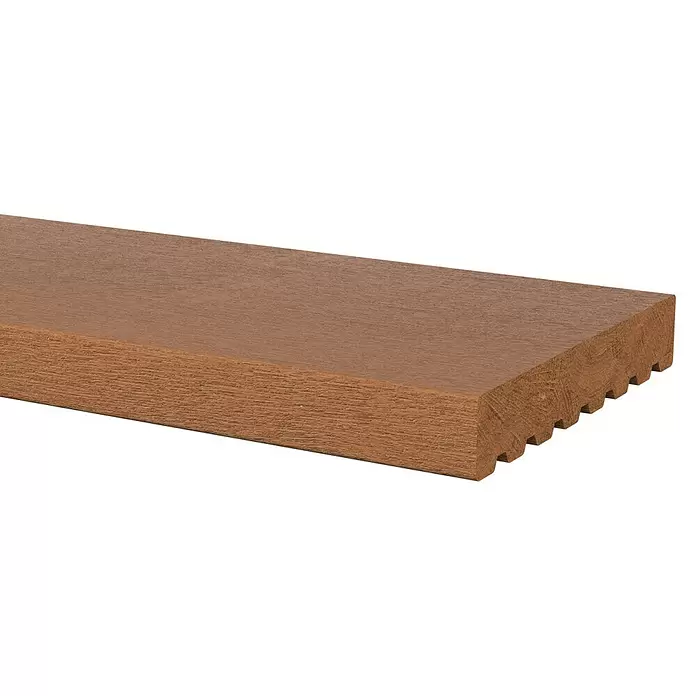 Vloerdeel voor terrassen - 210 x 14,5 x 2,4 cm, Hardhout - Close-up