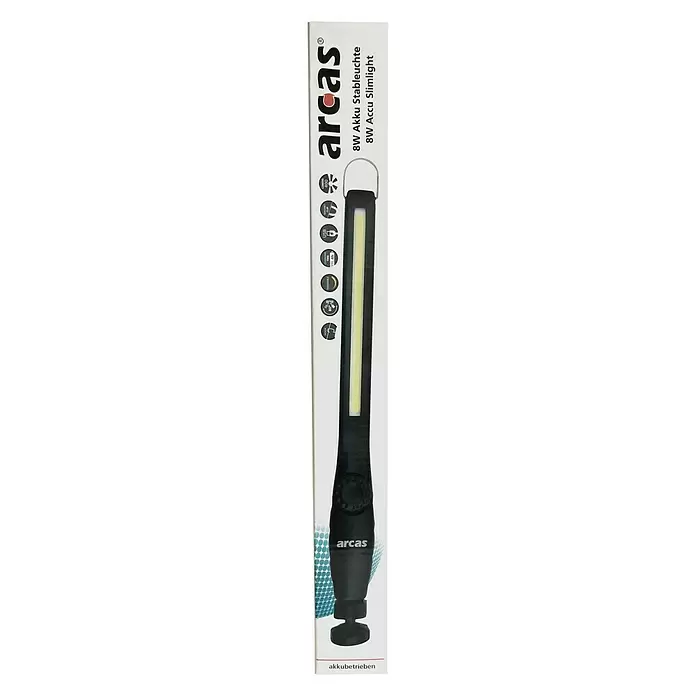 LED-Leuchtstab Arcas - Akkubetrieben, LED, 400 lm - Vorderansicht