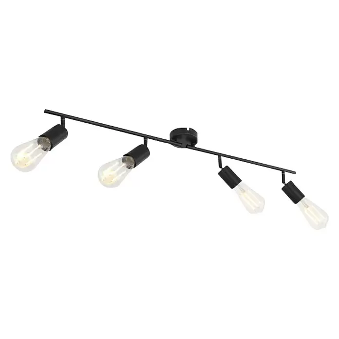 Globo Deckenstrahler Martha - L x B x H: 80 x 8,5 x 15,5 cm - Diagonale Ansicht