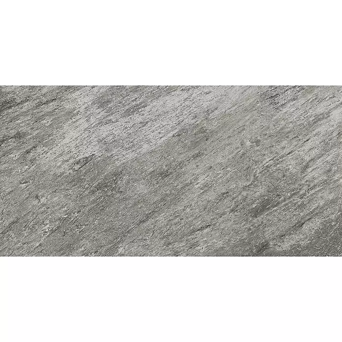 Atlas Concorde Feinsteinzeugfliese Regent Silver - 60 x 120 cm, Silbergrau, Matt - Detailaufnahme