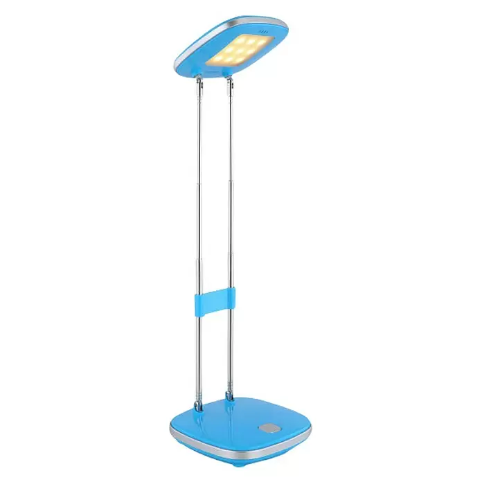 Globo Lámpara de sobremesa LED Ulicia - 3 W, L x An x Al: 32,5 x 11 x 33 cm, Azul, Blanco cálido - Vista angular