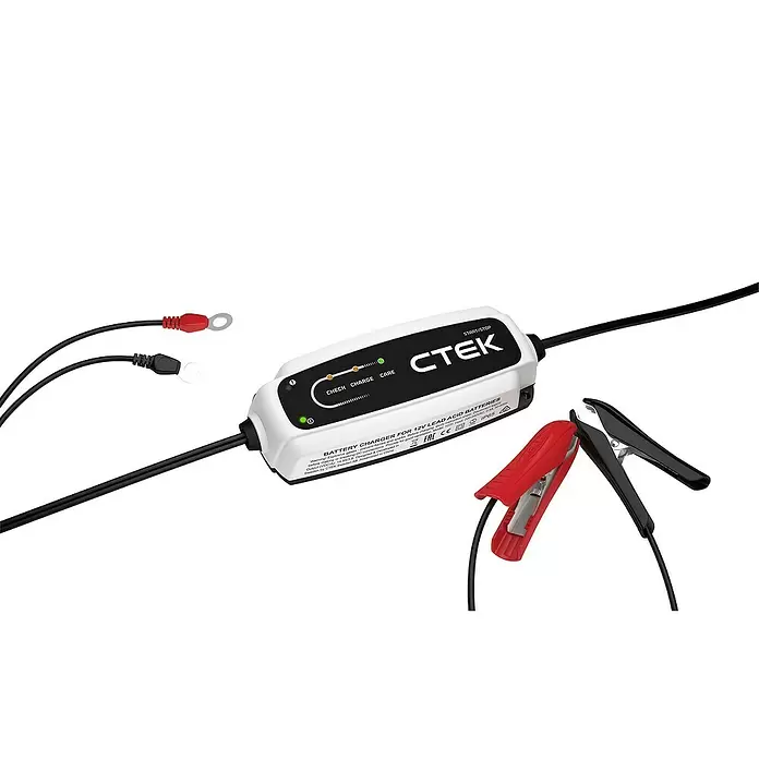 CTEK Automatik-Ladegerät CT5 START/STOP EU - Kapazität: 14 - 130 Ah - Detailaufnahme