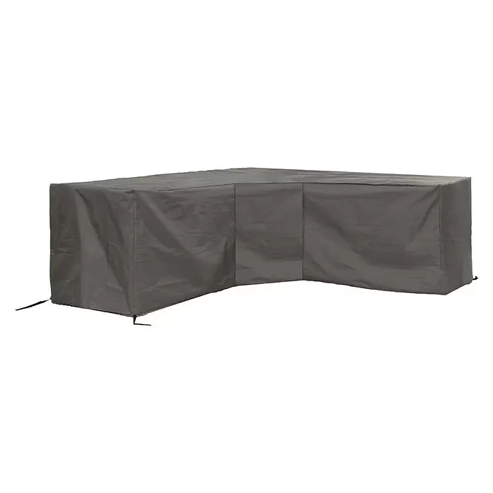 Winza Outdoor Covers Beschermhoes voor loungesets - l x b x h: 275 x 275 x 70 cm, Grijs - Diagonaal zicht