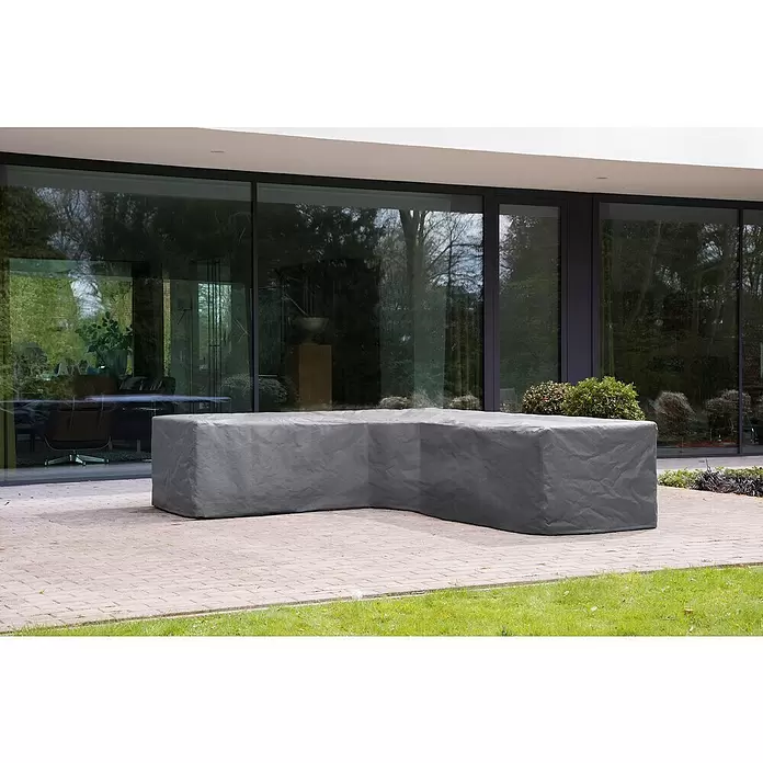 Winza Outdoor Covers Beschermhoes voor loungesets - l x b x h: 275 x 275 x 70 cm, Grijs - Sfeeropname