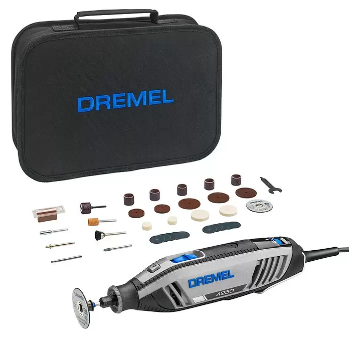 Dremel Višenamjenski alat - 175 W, Pribor: 35-dij. - Dijagonalni pogled