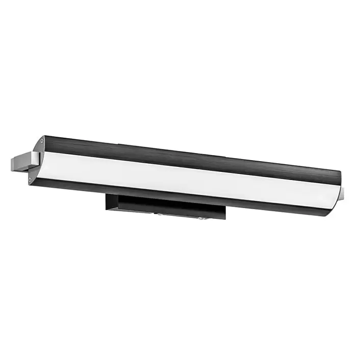 Honsel Leuchten Wandleuchte Beat TW - 14 W, Messing gebürstet, Warmweiß - Diagonale Ansicht
