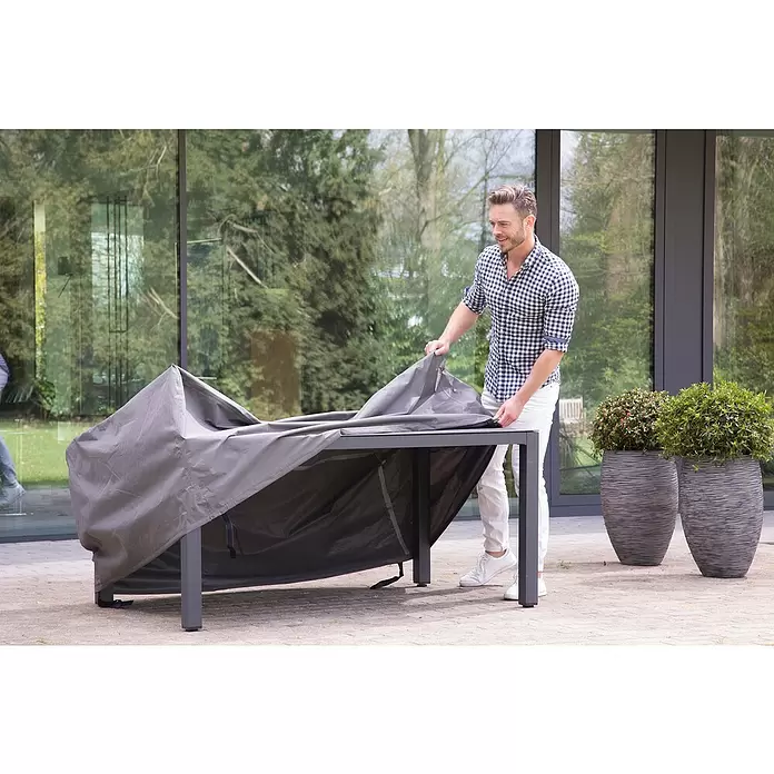 Winza Outdoor Covers Tuintafelhoes - Passend bij: Tuintafel, l x b x h: 145 x 105 x 75 cm - Sfeeropname