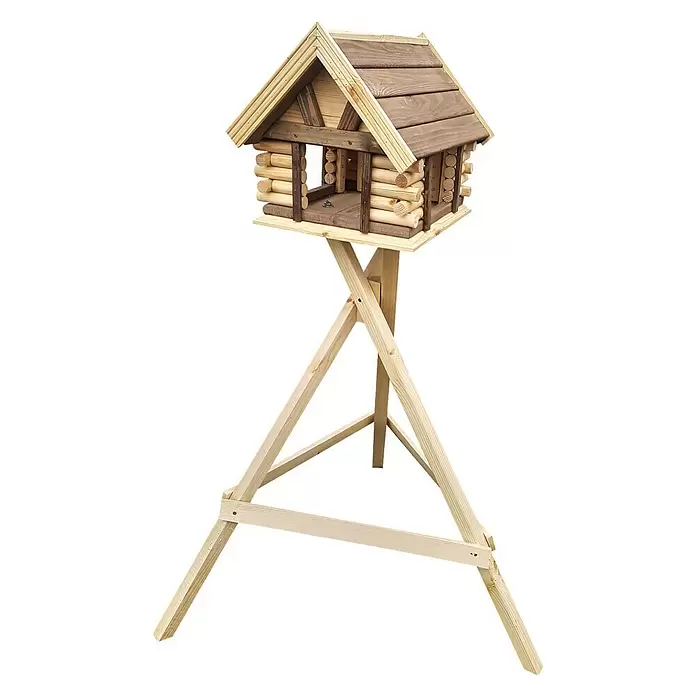 COV Vogelfutterhaus KM 2 - 37 x 38 x 45 cm, Holz - Vorderansicht