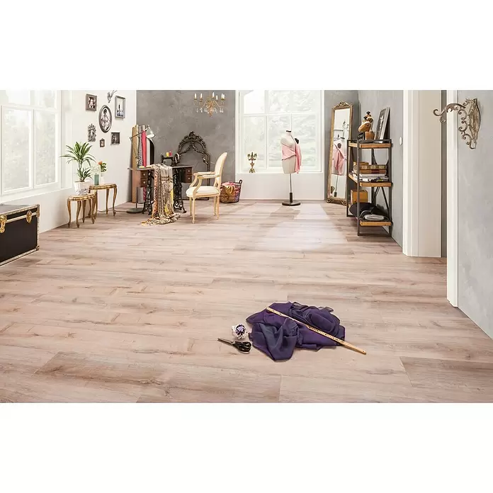 b!design Podna vinilna obloga Maxi Western - 1.210 x 220 x 4,2 mm, Rustikalni pod - Živopisni prikaz