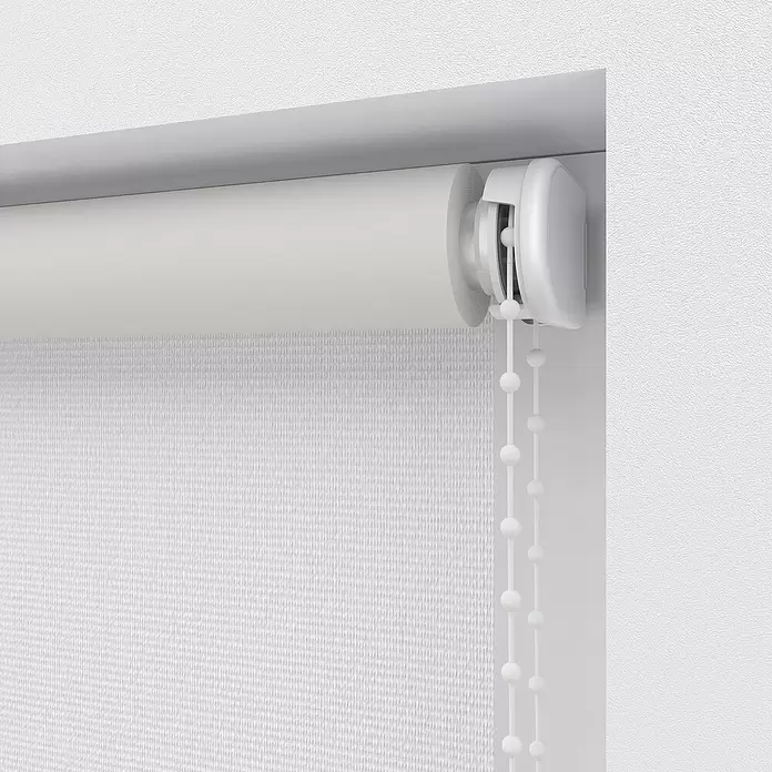 Verdunkelungsrollo - B x H: 240 x 190 cm, Schneeweiß - Detailaufnahme