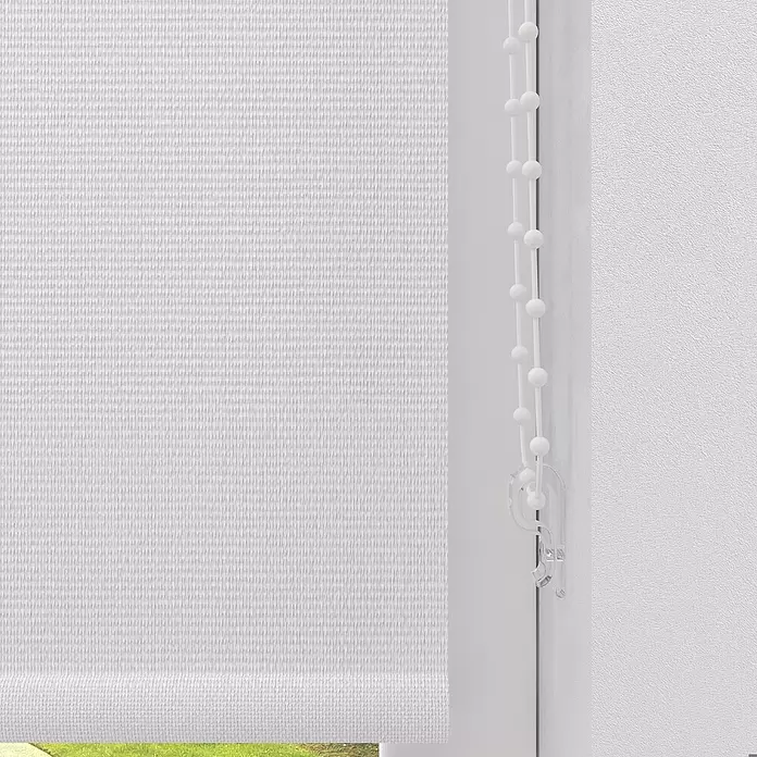 Verdunkelungsrollo - B x H: 240 x 190 cm, Schneeweiß - Detailaufnahme